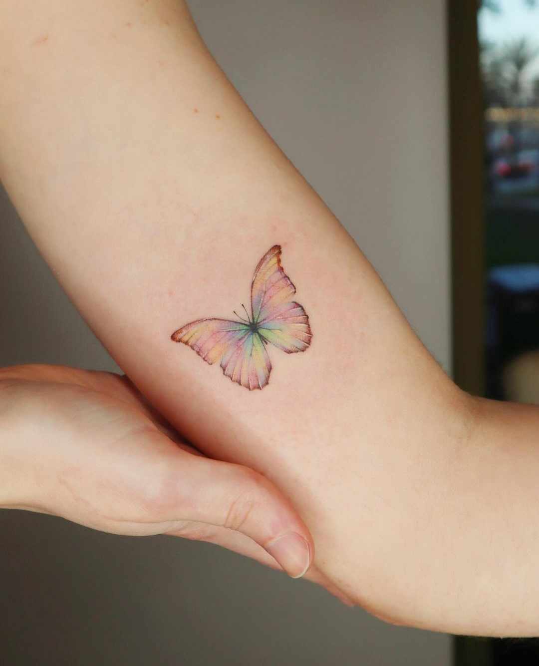 butterfly-tattoo-ideas-colorful-dispersion