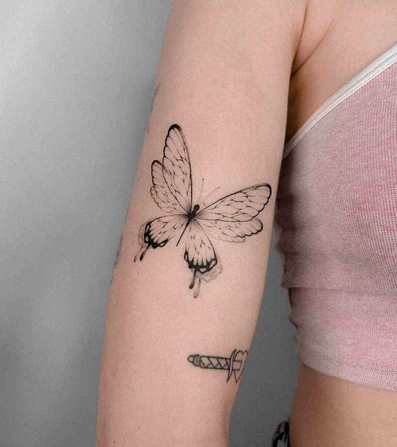 butterfly-tattoo-on-women-upper-arm