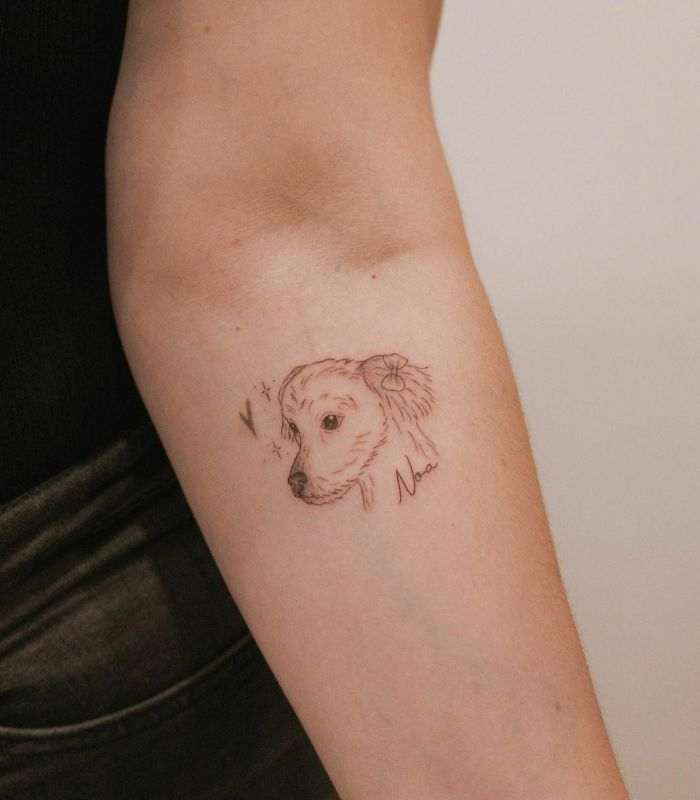 cute-minimalistic-dog-tattoo