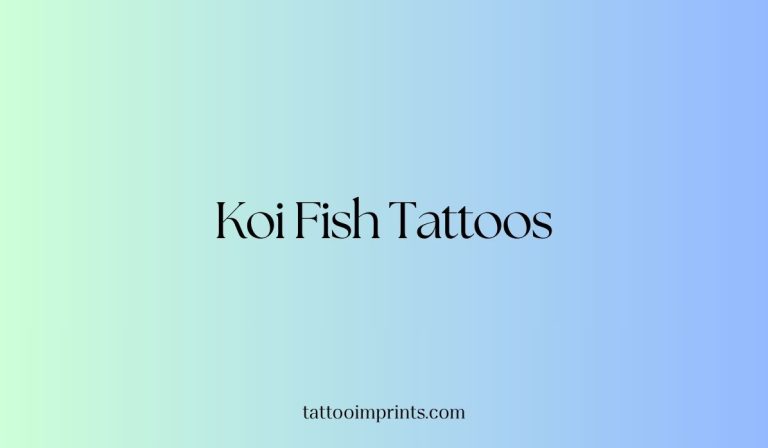 70 Koi Fish Tattoo Ideas for Symbolism & Style