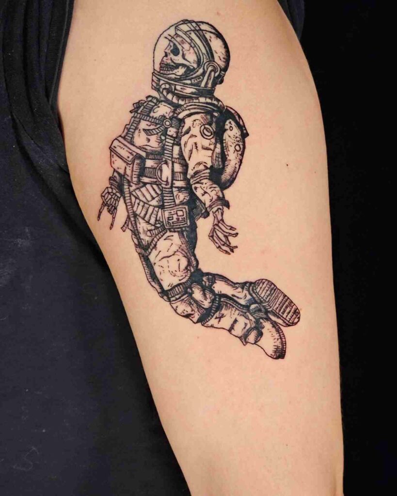 astronaut-skull-tattoo