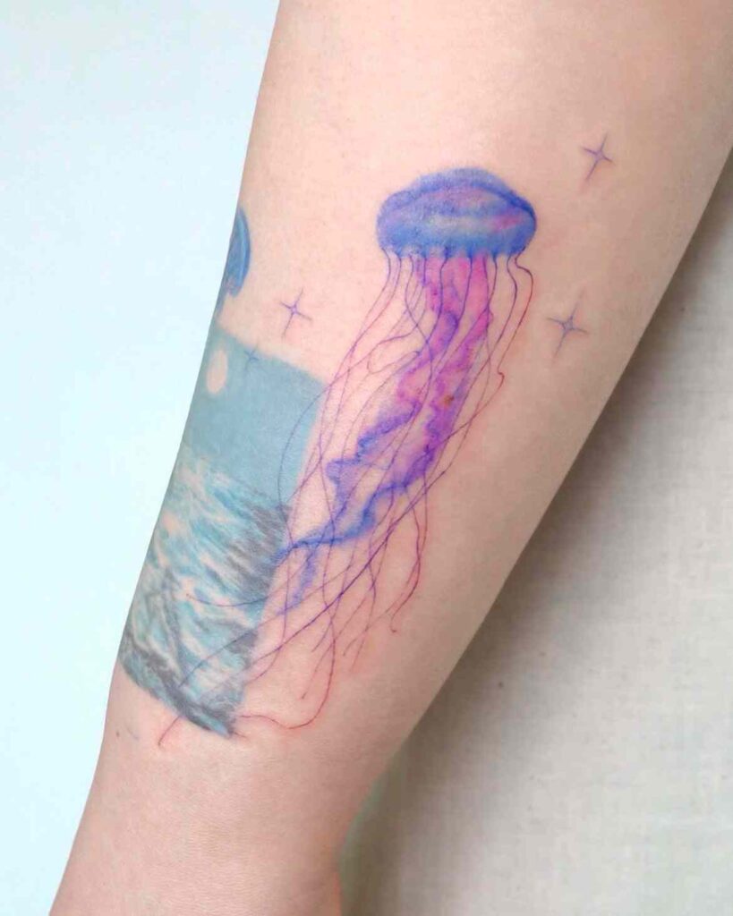 colorful-jellyfish-tattoo-ideas-inspiration
