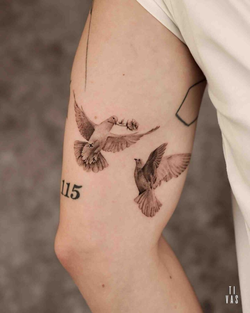 dove-with-rose-tattoo-ideas
