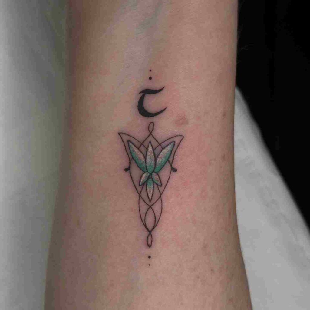 evenstar-lord-of-the-rings-tattoo-ideas-4