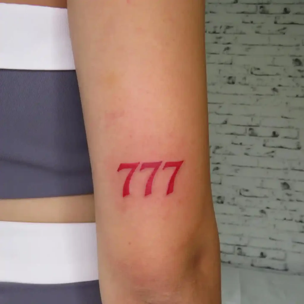 777 tattoo ideas