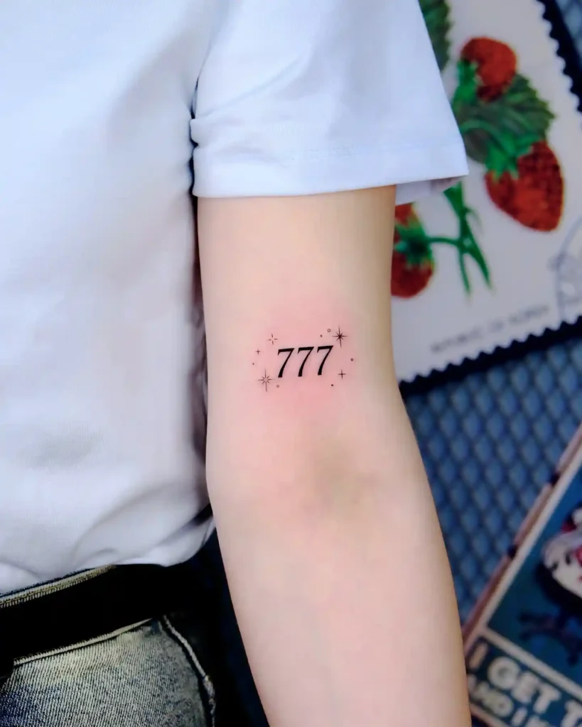 777 tattoo ideas