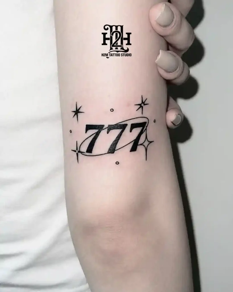 777 tattoo ideas