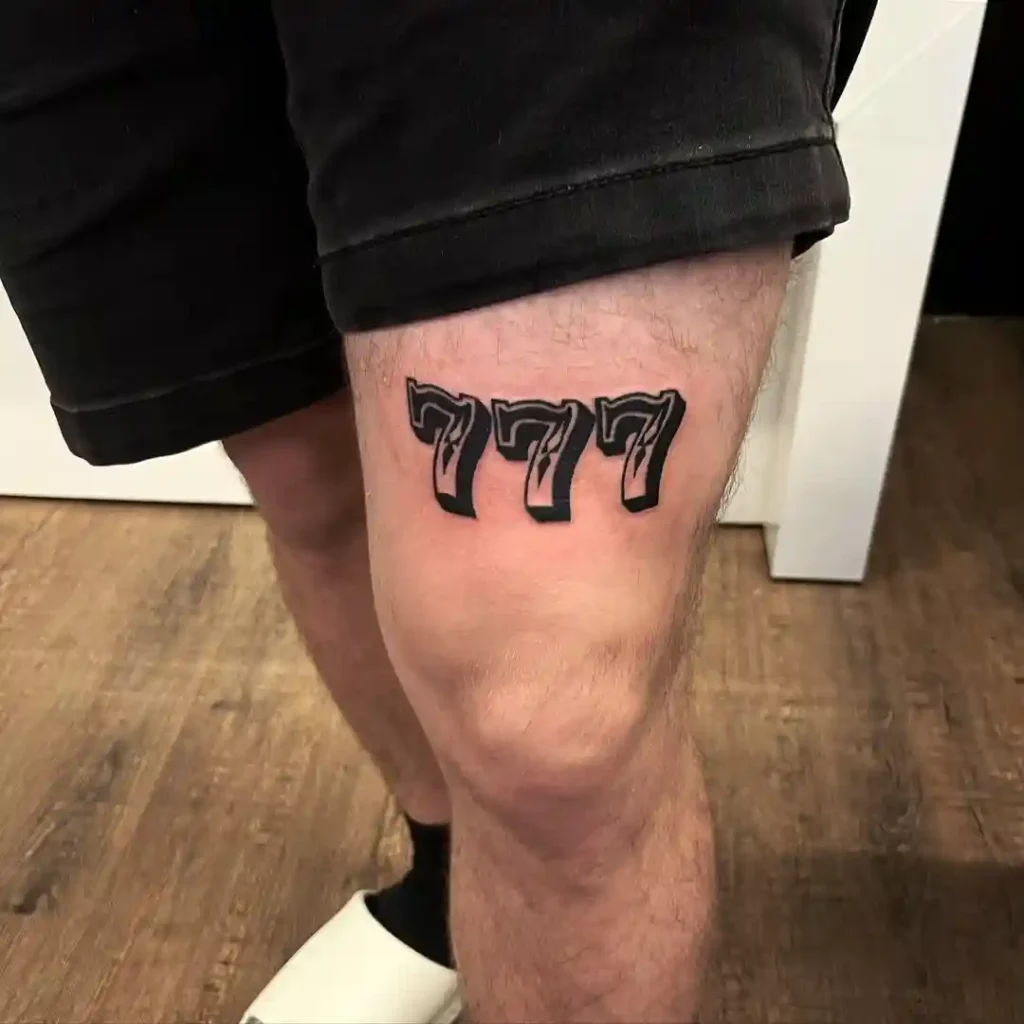 777 tattoo ideas
