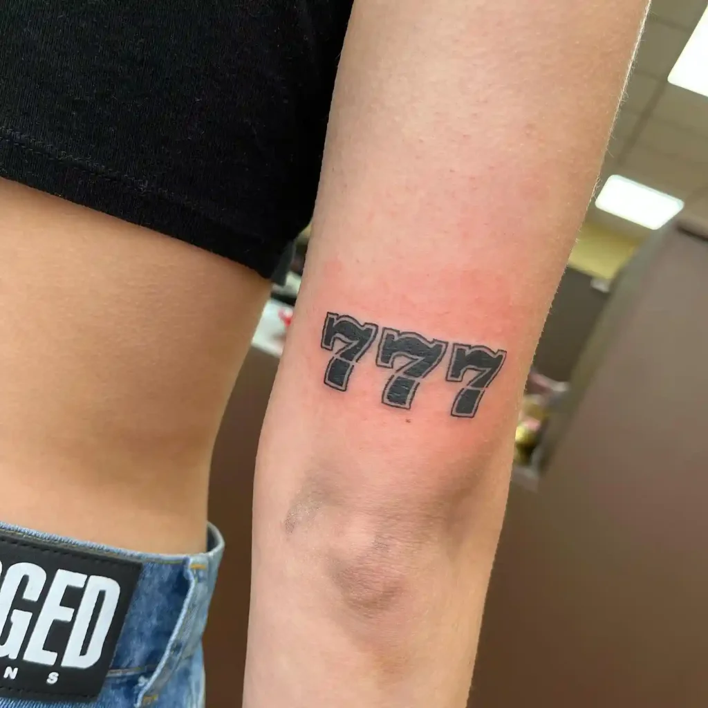 777 tattoo ideas