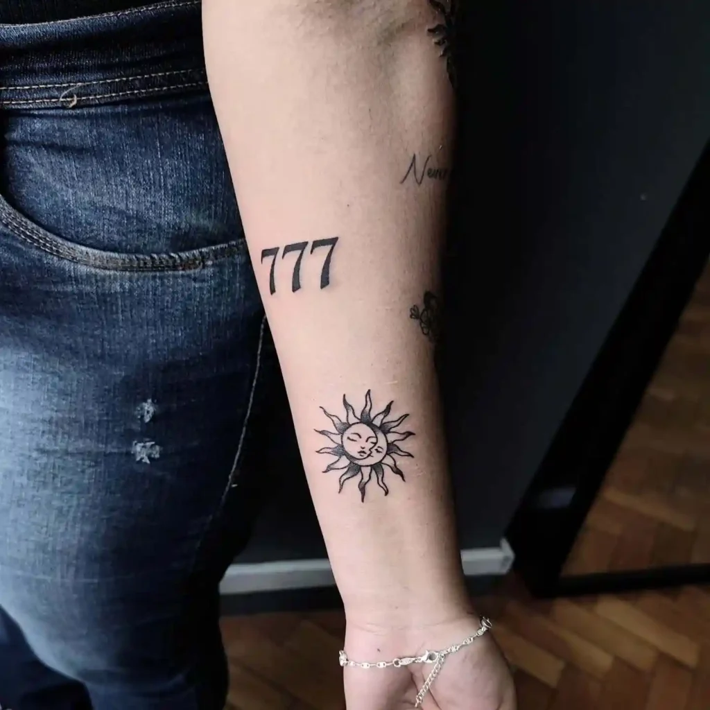 777 tattoo ideas
