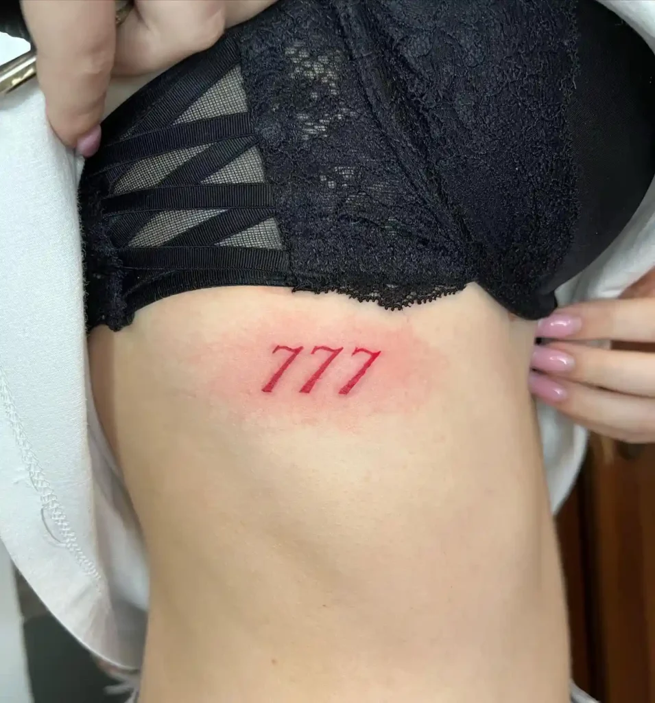 777 tattoo ideas