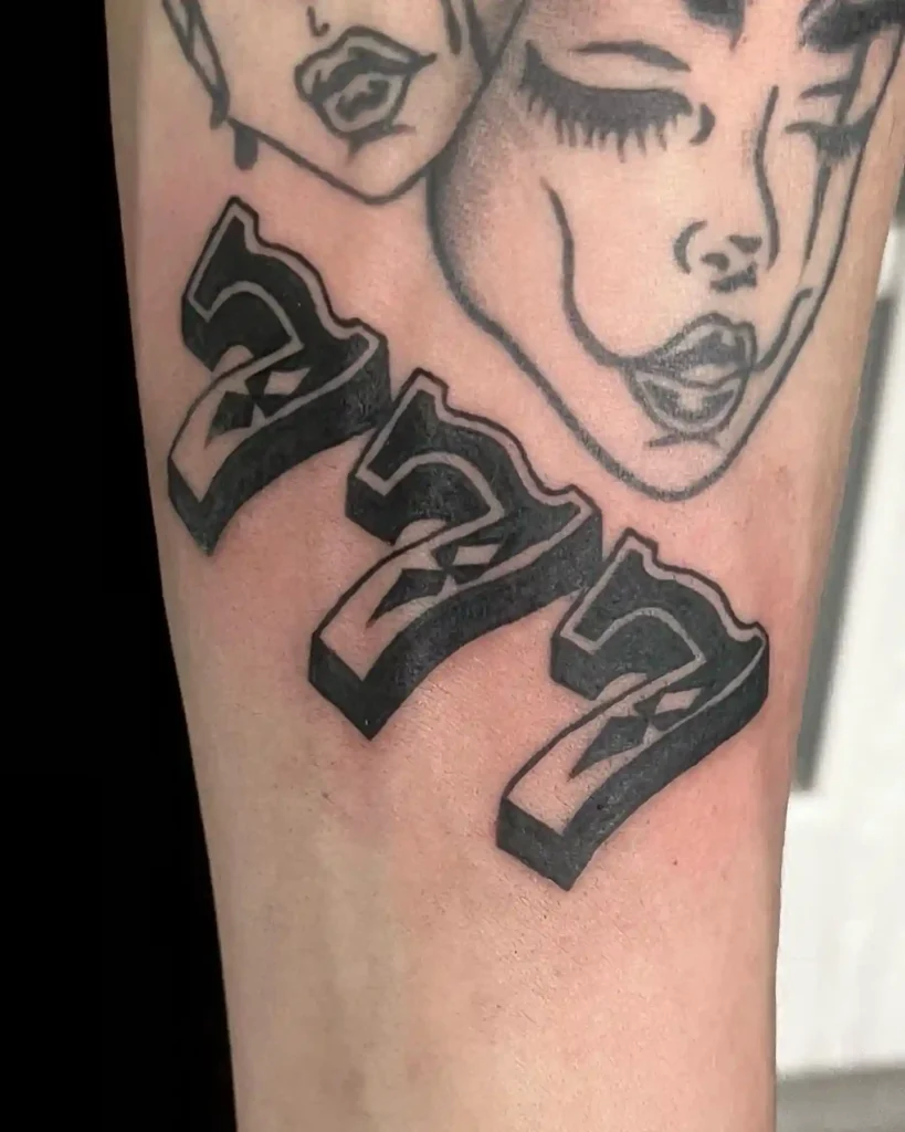 777 tattoo ideas