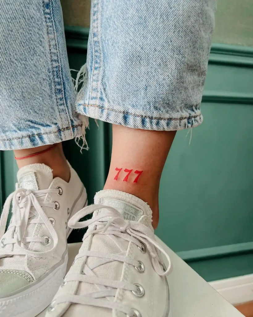 777 tattoo ideas