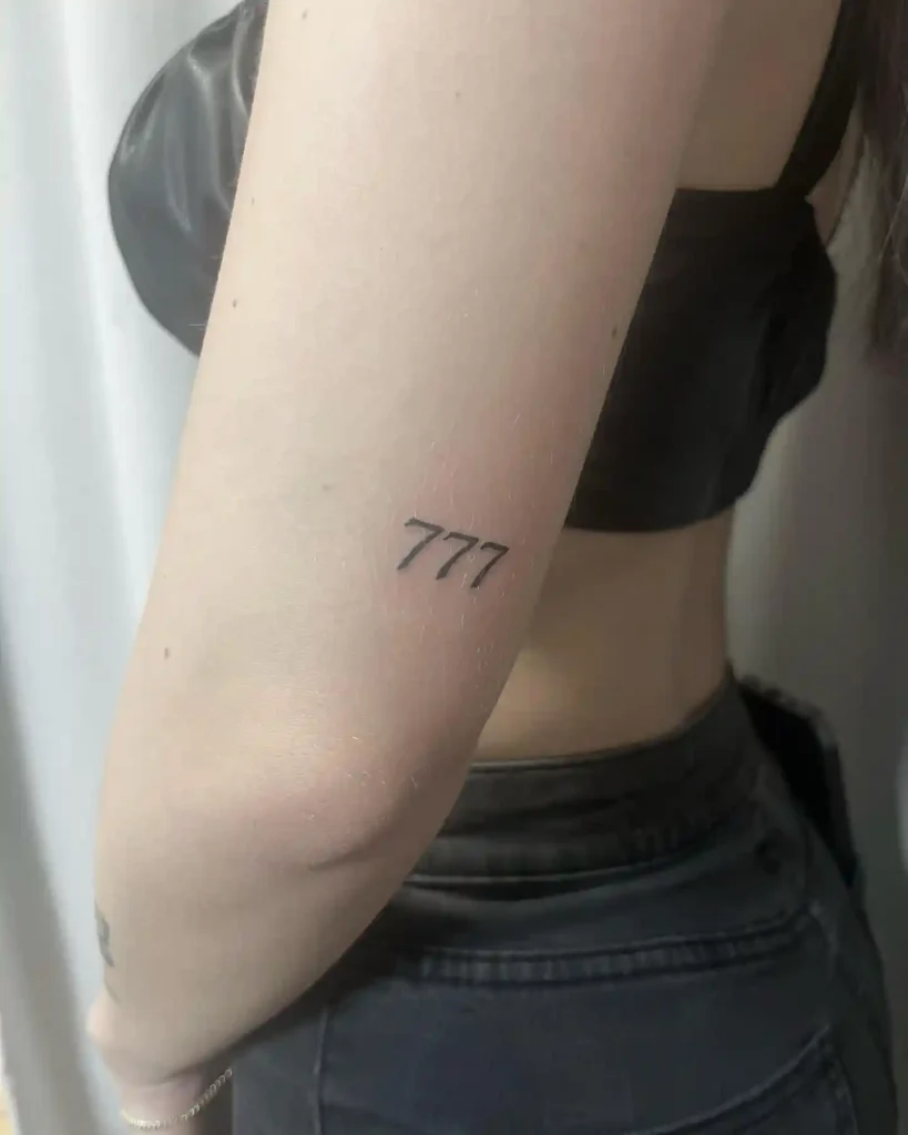 777 tattoo ideas