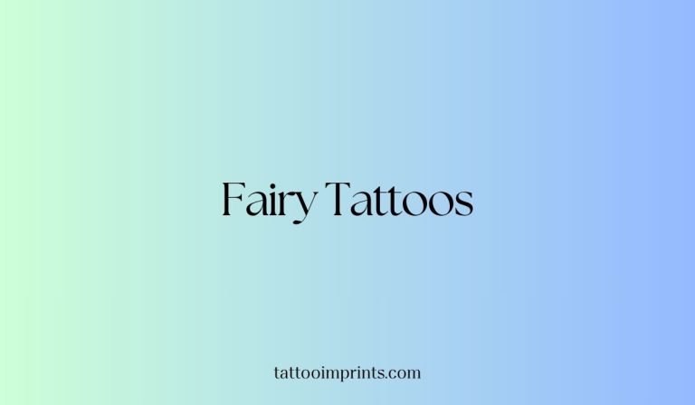 30 Magical Fairy Tattoo Design Ideas that Capture Magic & Mystery