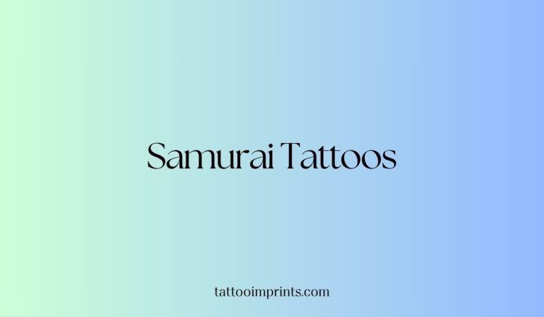 35 Samurai Tattoo Design Ideas that Capture the Spirit of Warriors