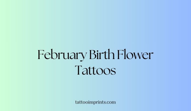 15 February Birth Flower Tattoos that Captures the Spirit of Violet