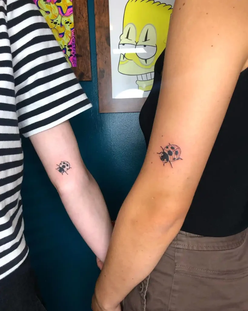 Ladybug Tattoo Design