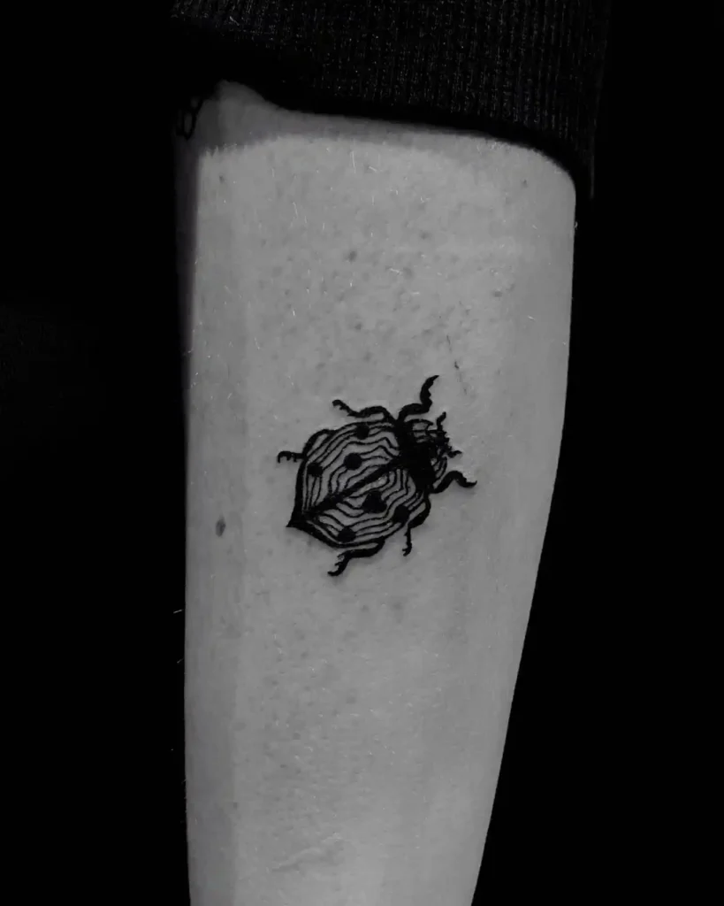 Ladybug Tattoo Design