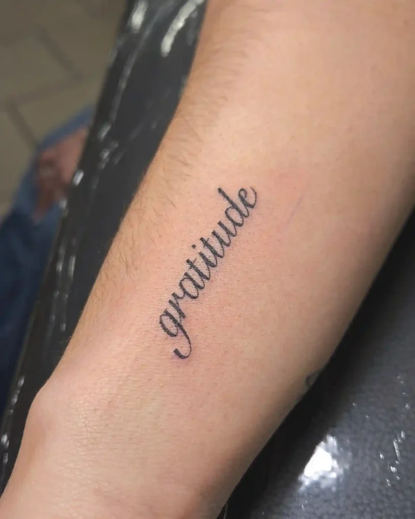 lettering tattoo ideas and placement