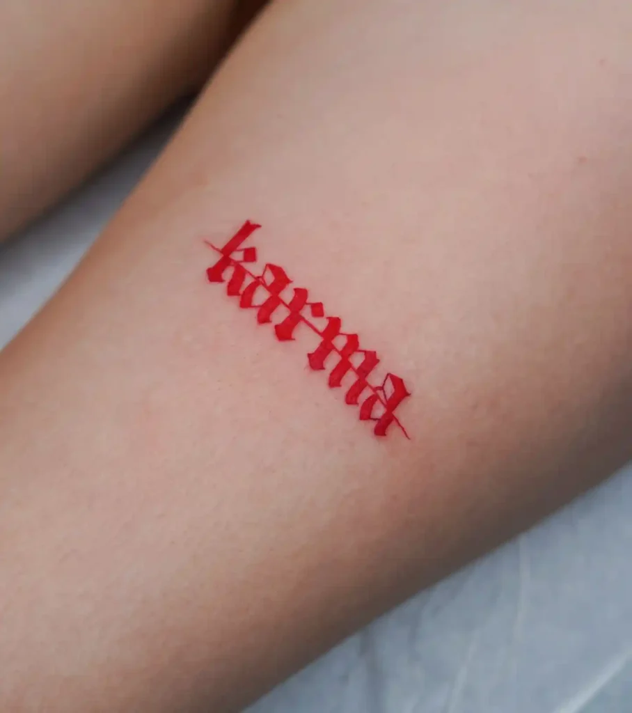 lettering tattoo ideas and placement