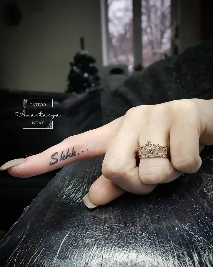 lettering tattoo ideas and placement