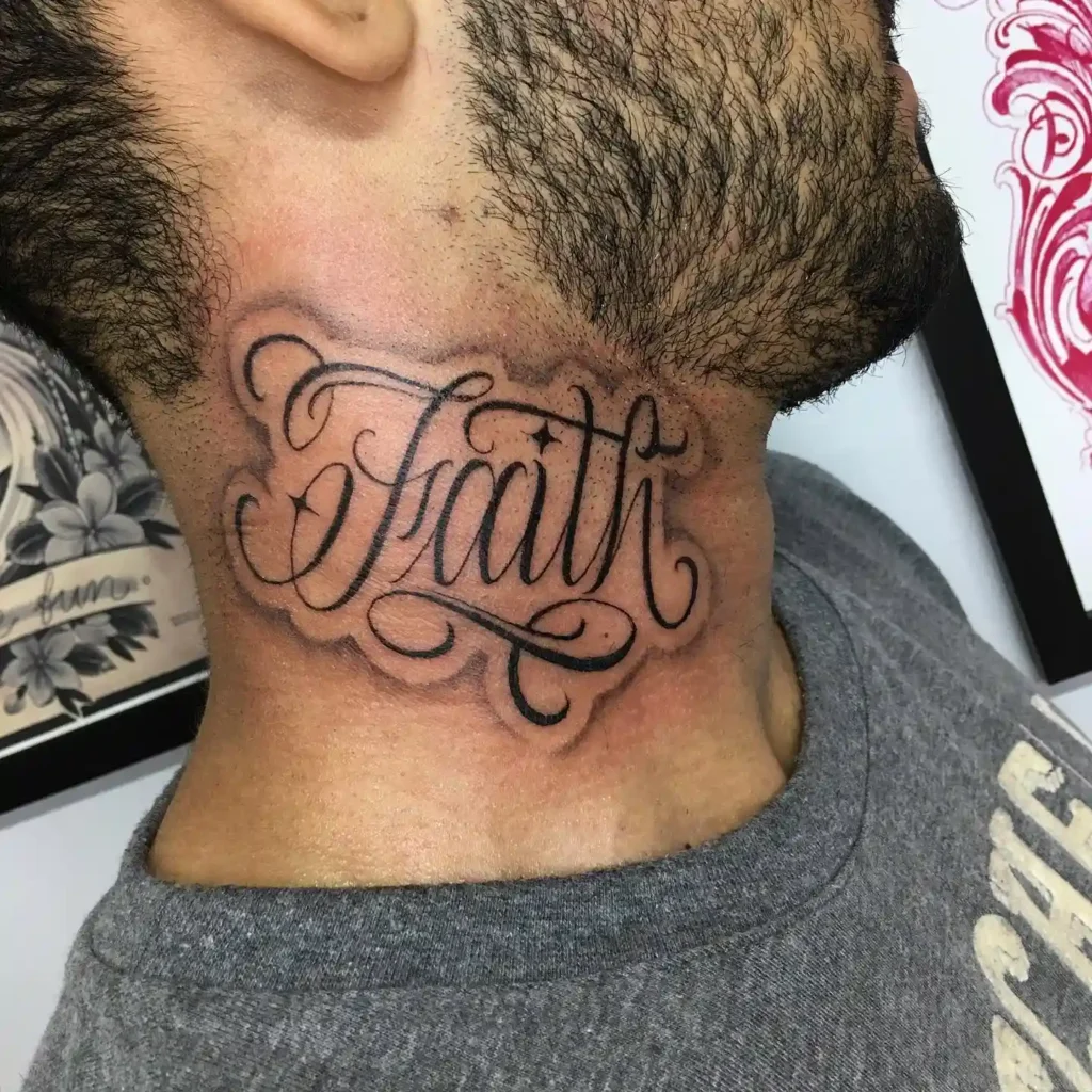 lettering tattoo ideas and placement