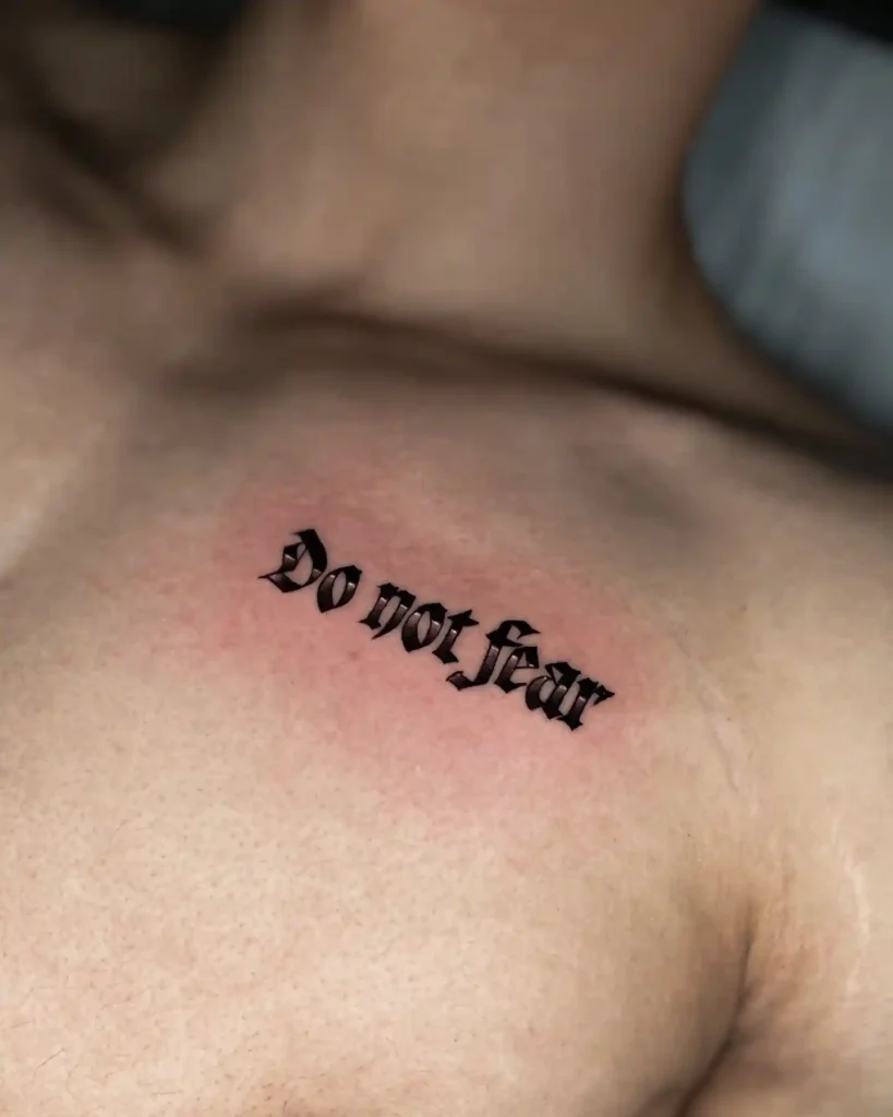 lettering tattoo ideas and placement