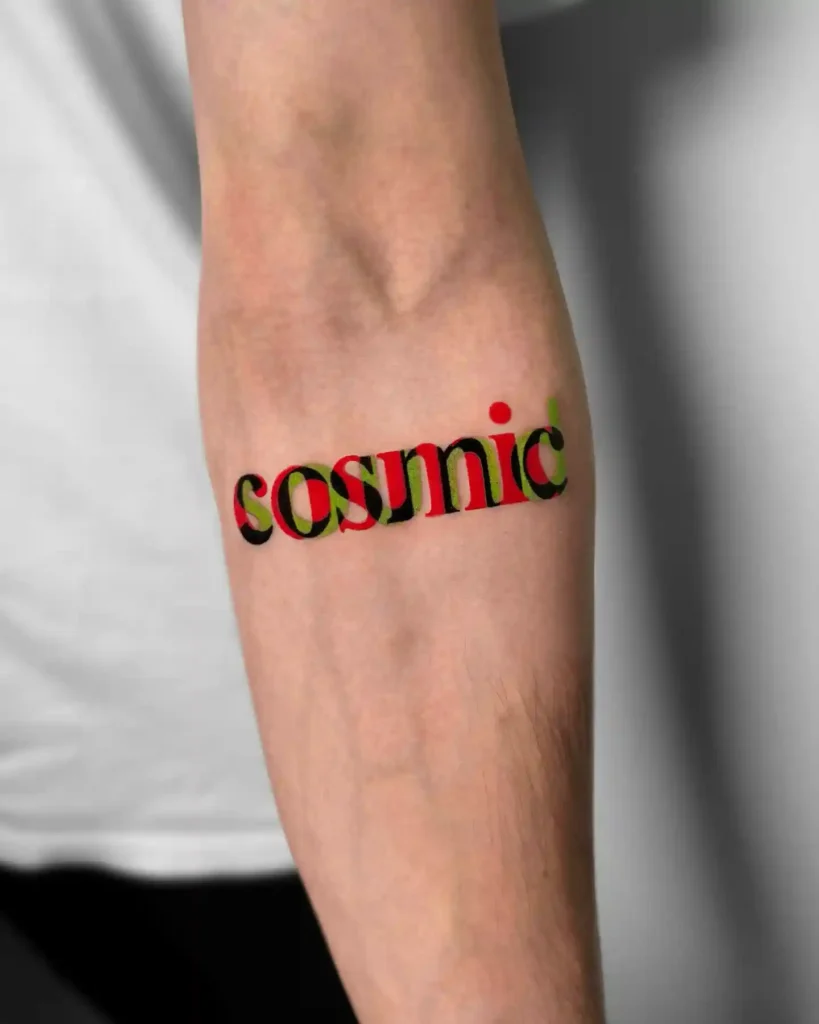 lettering tattoo ideas and placement