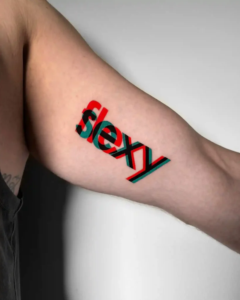 lettering tattoo ideas and placement