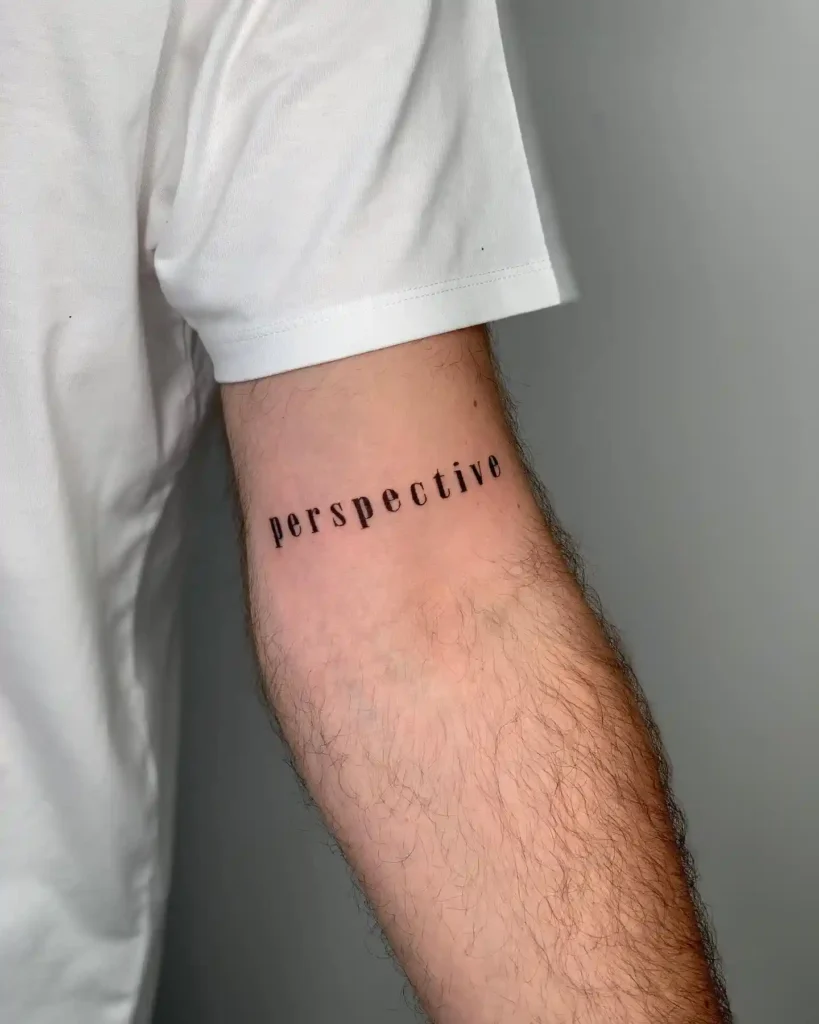 lettering tattoo ideas and placement