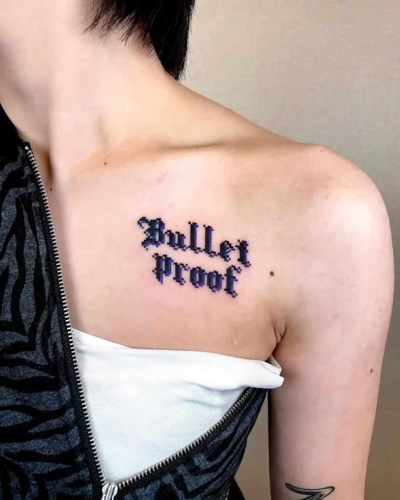 lettering tattoo ideas and placement