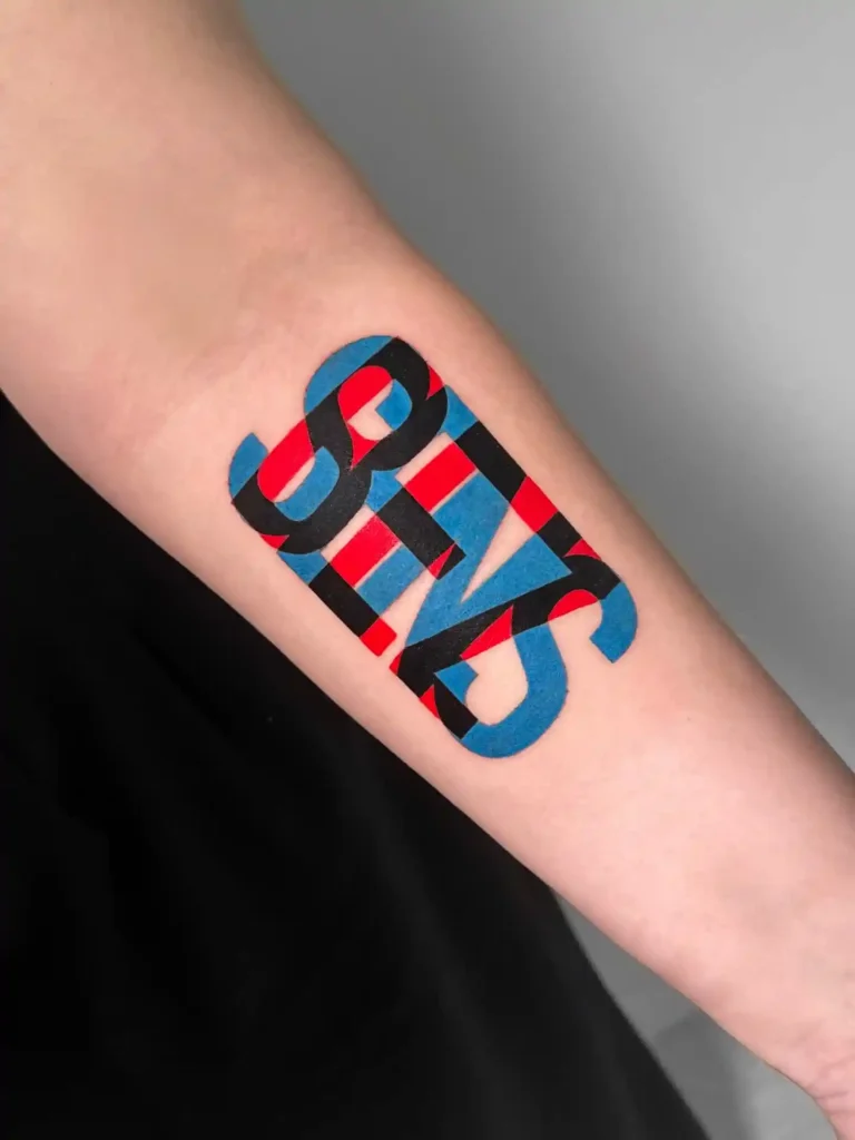 lettering tattoo ideas and placement