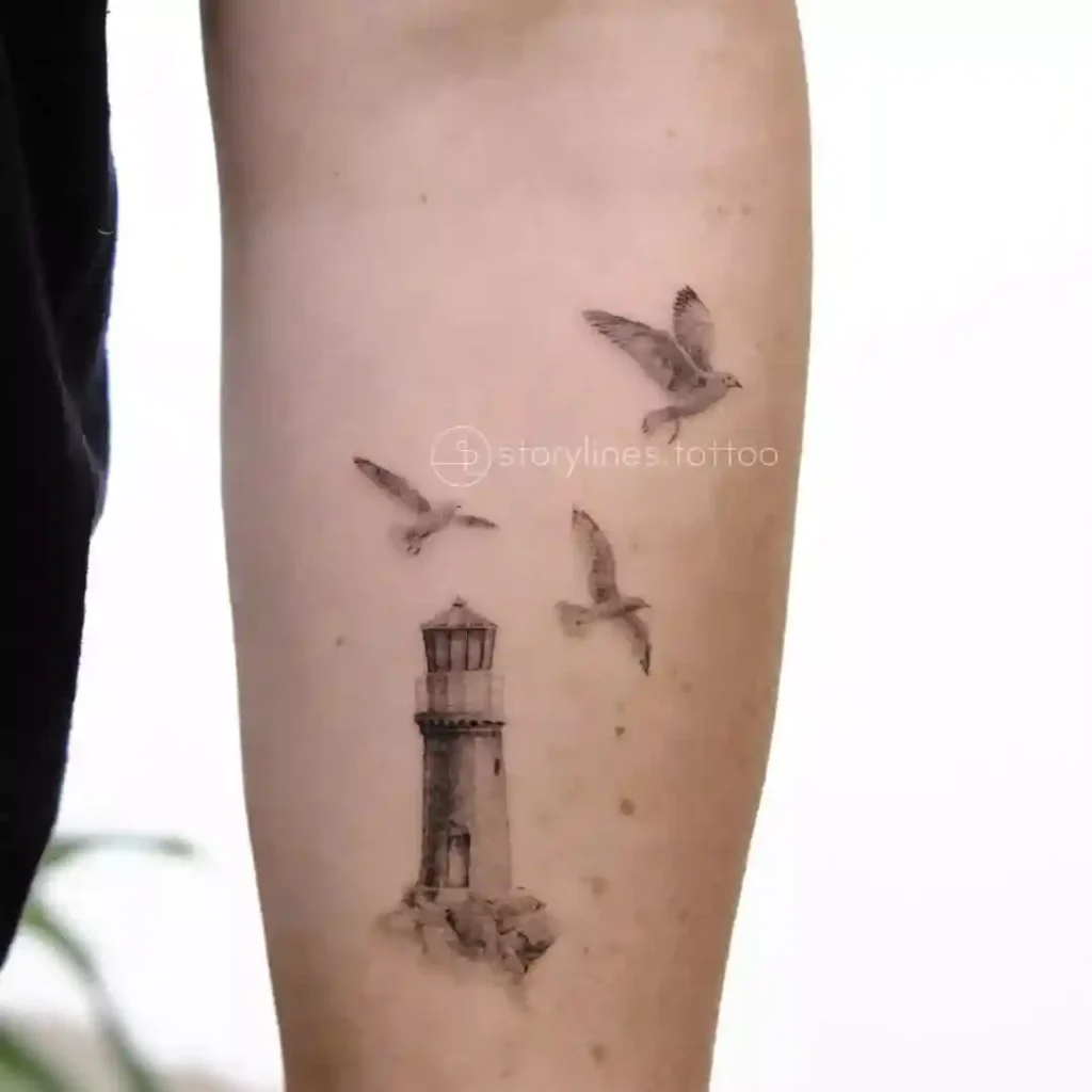 Lighthouse Tattoo Ideas