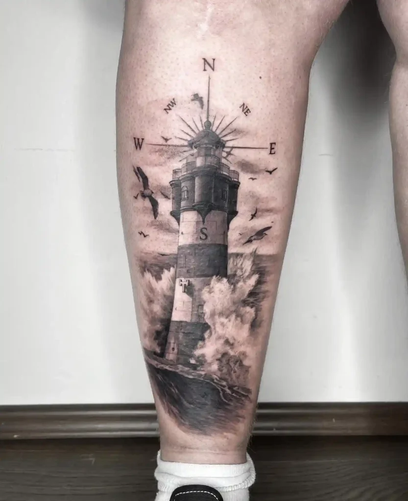 Lighthouse Tattoo Ideas