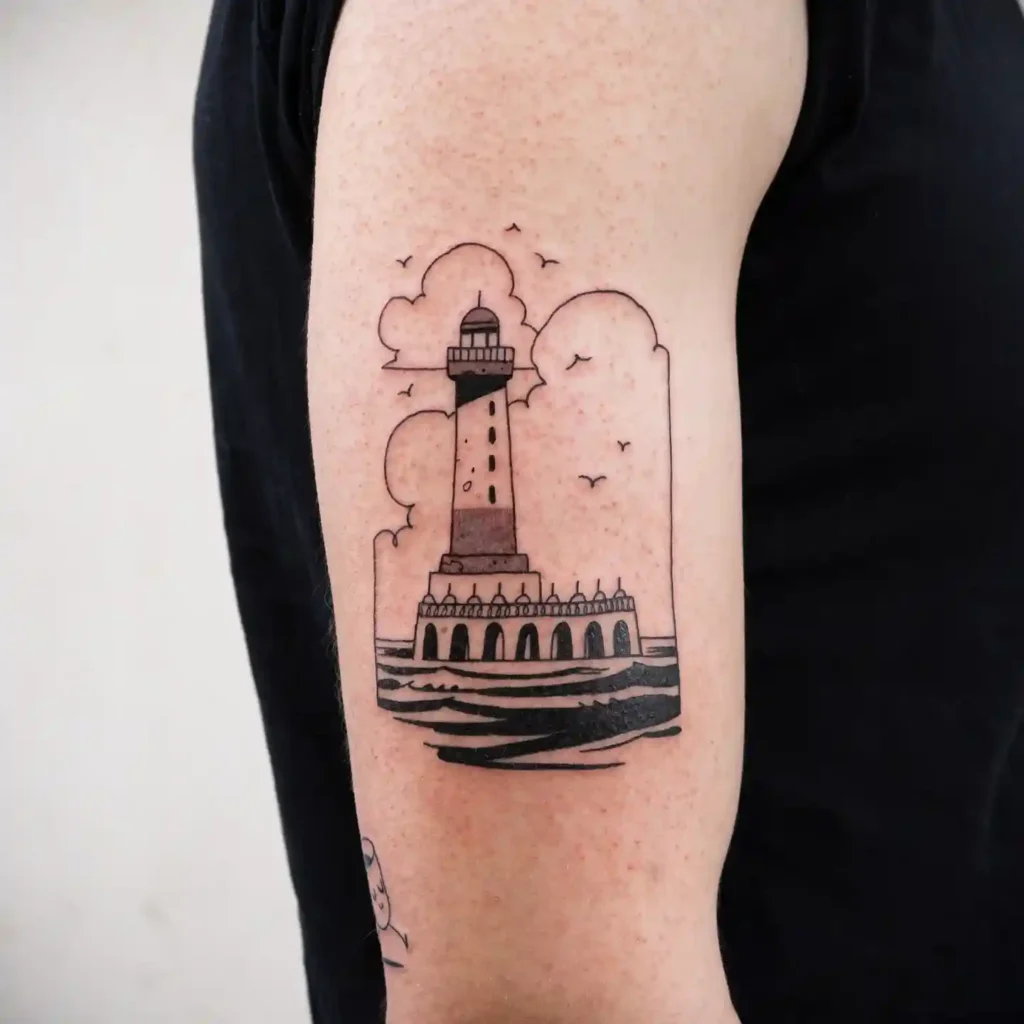 Lighthouse Tattoo Ideas