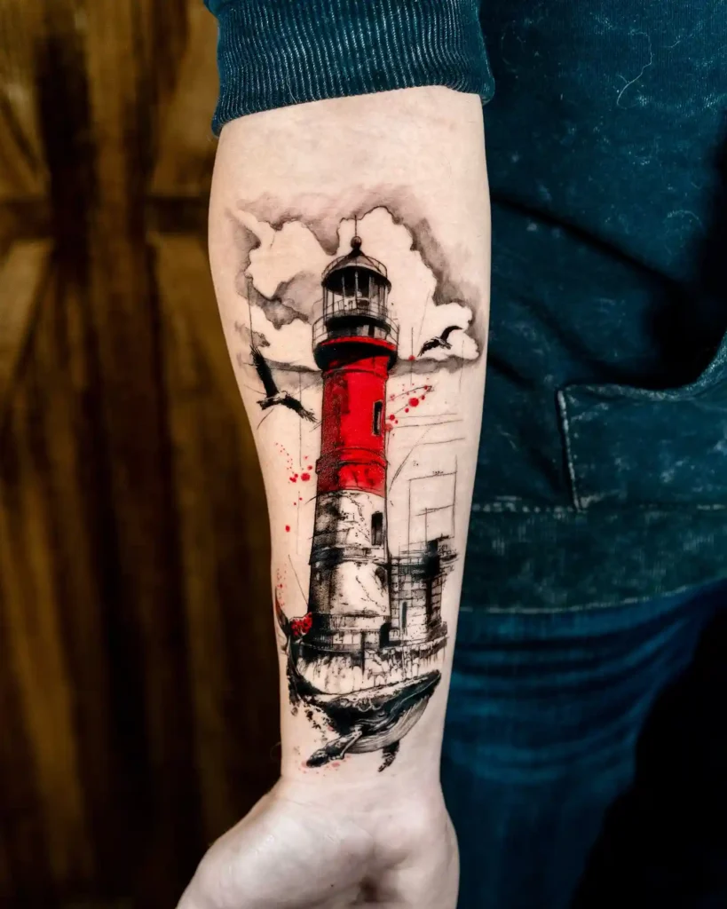 Lighthouse Tattoo Ideas