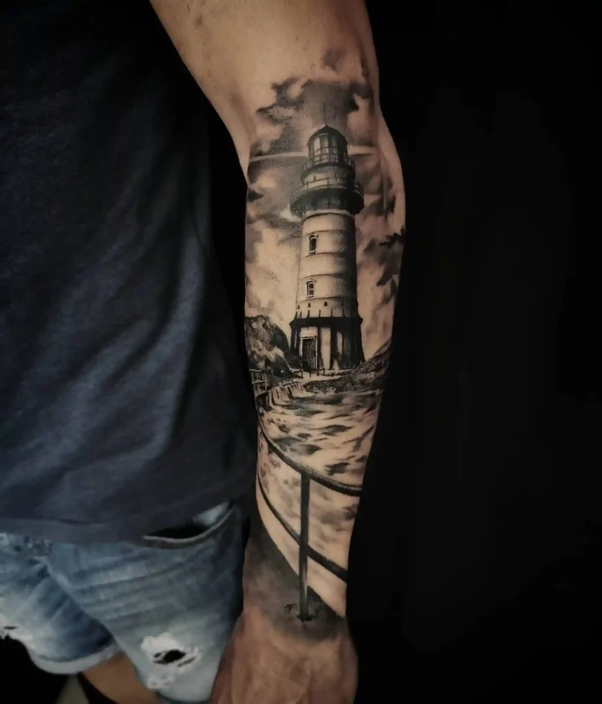 Lighthouse Tattoo Ideas