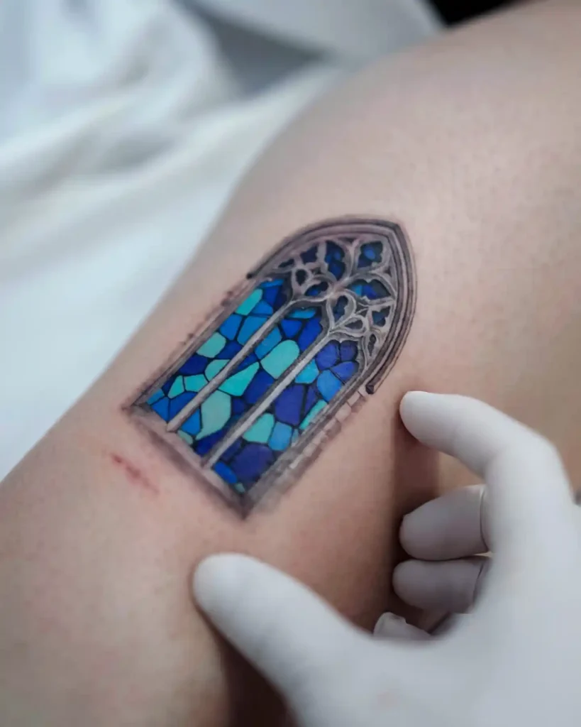 Gothic Glow in Blue