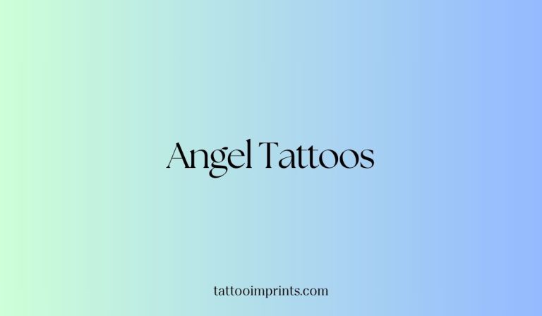 Angel tattoo ideas