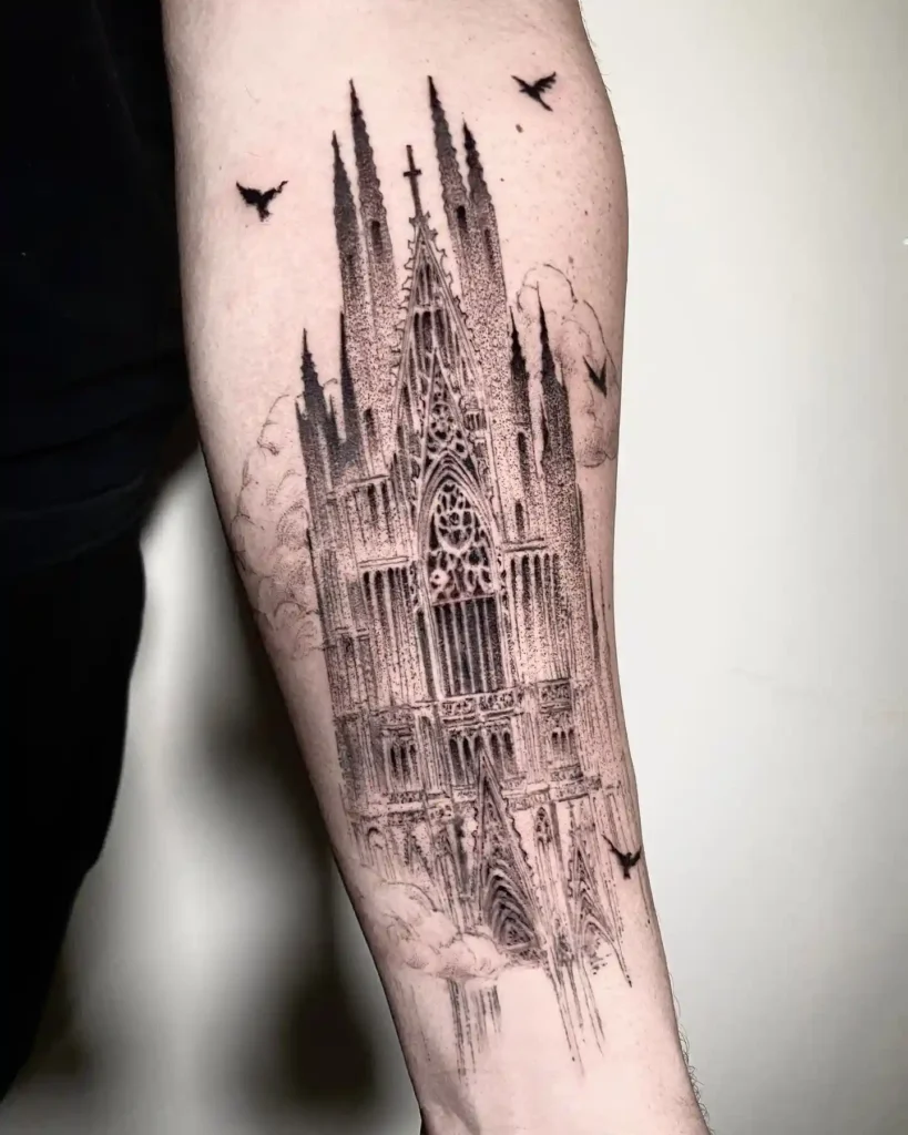 Cathedral Tattoo Ideas