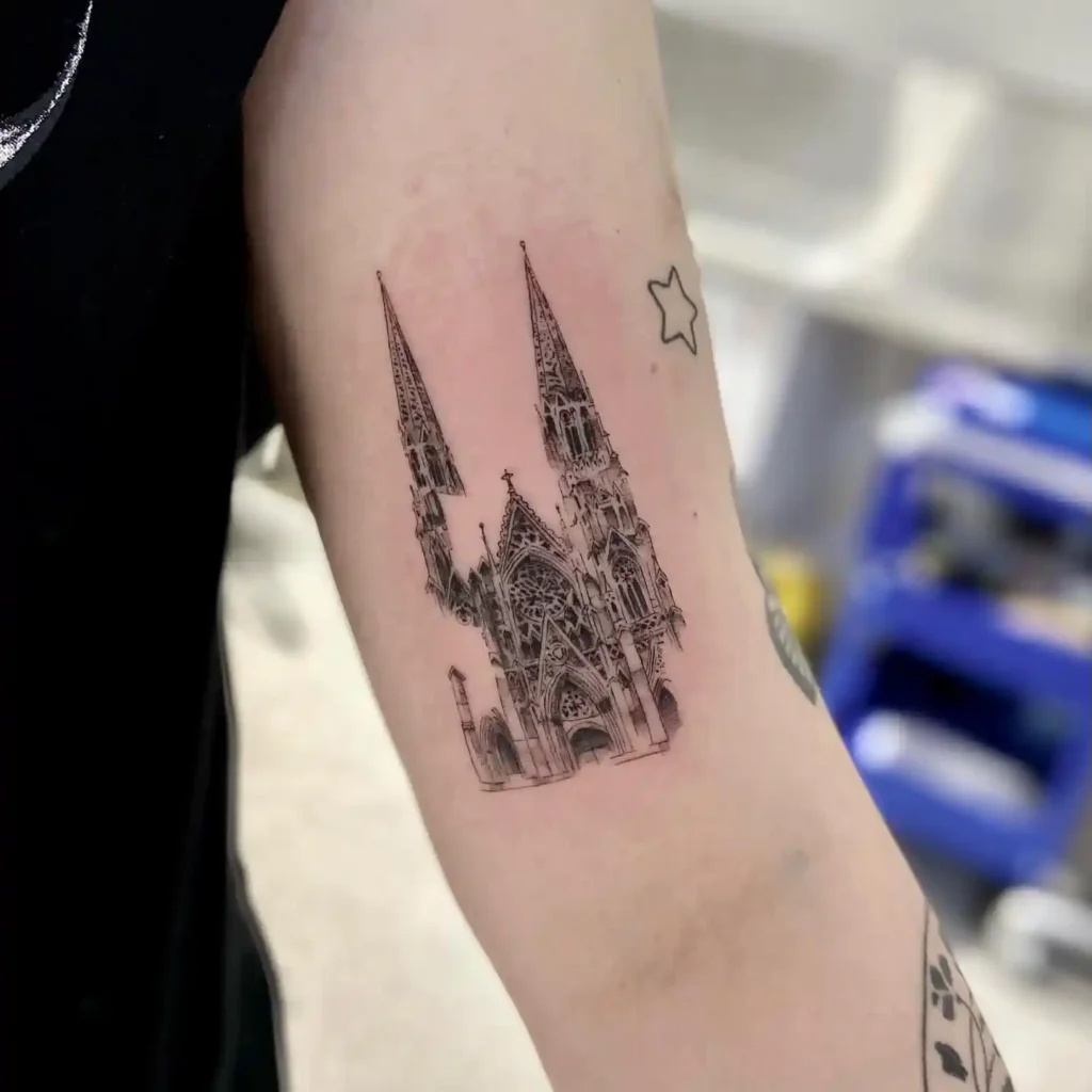 Cathedral Tattoo Ideas