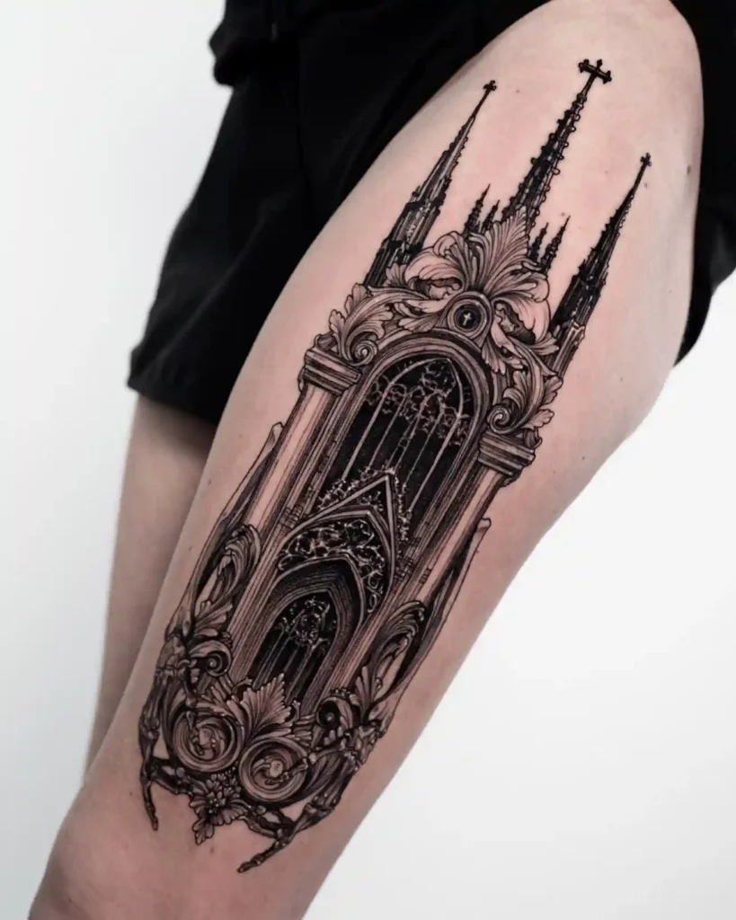 Cathedral Tattoo Ideas