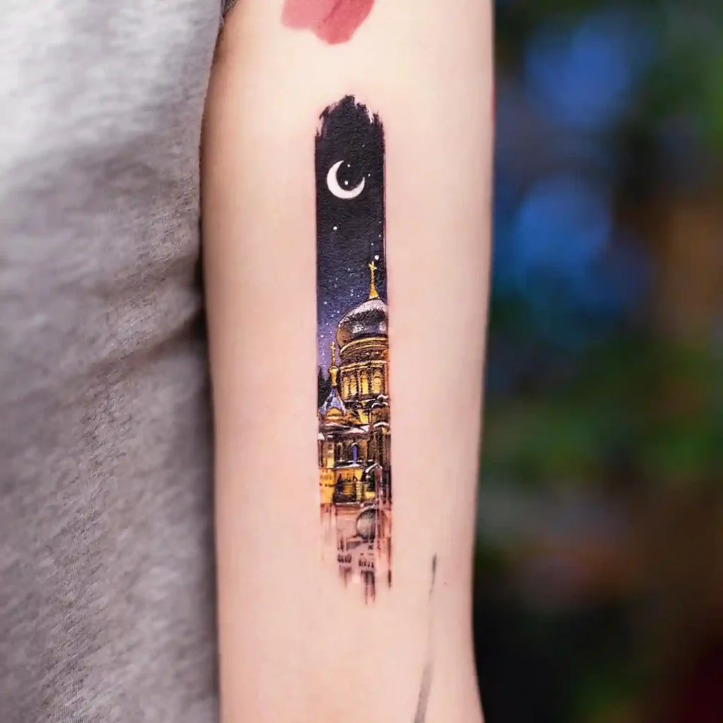 Cathedral Tattoo Ideas