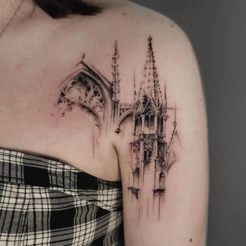 Cathedral Tattoo Ideas