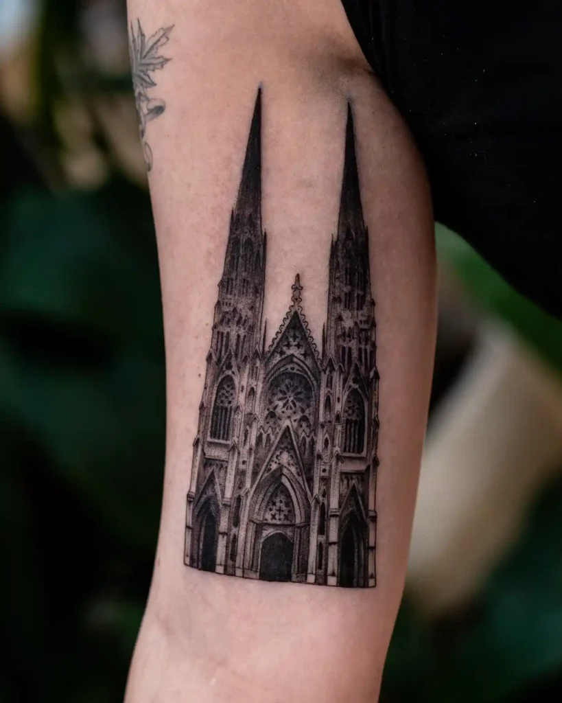 Cathedral Tattoo Ideas