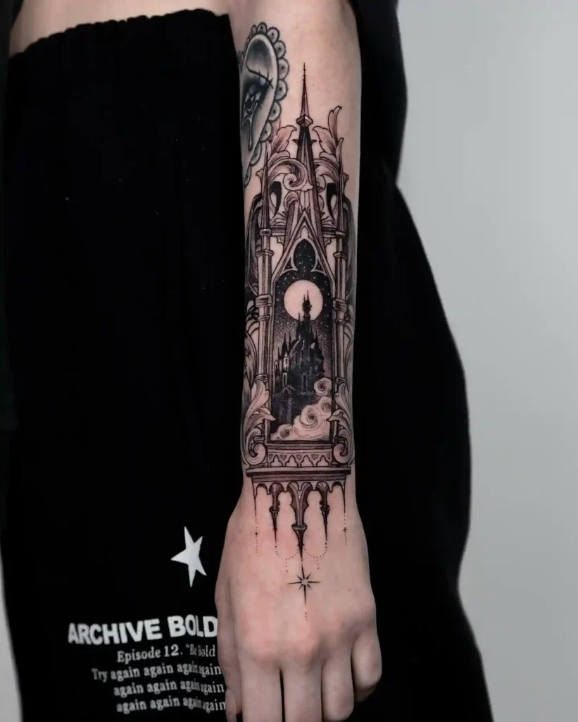 Cathedral Tattoo Ideas