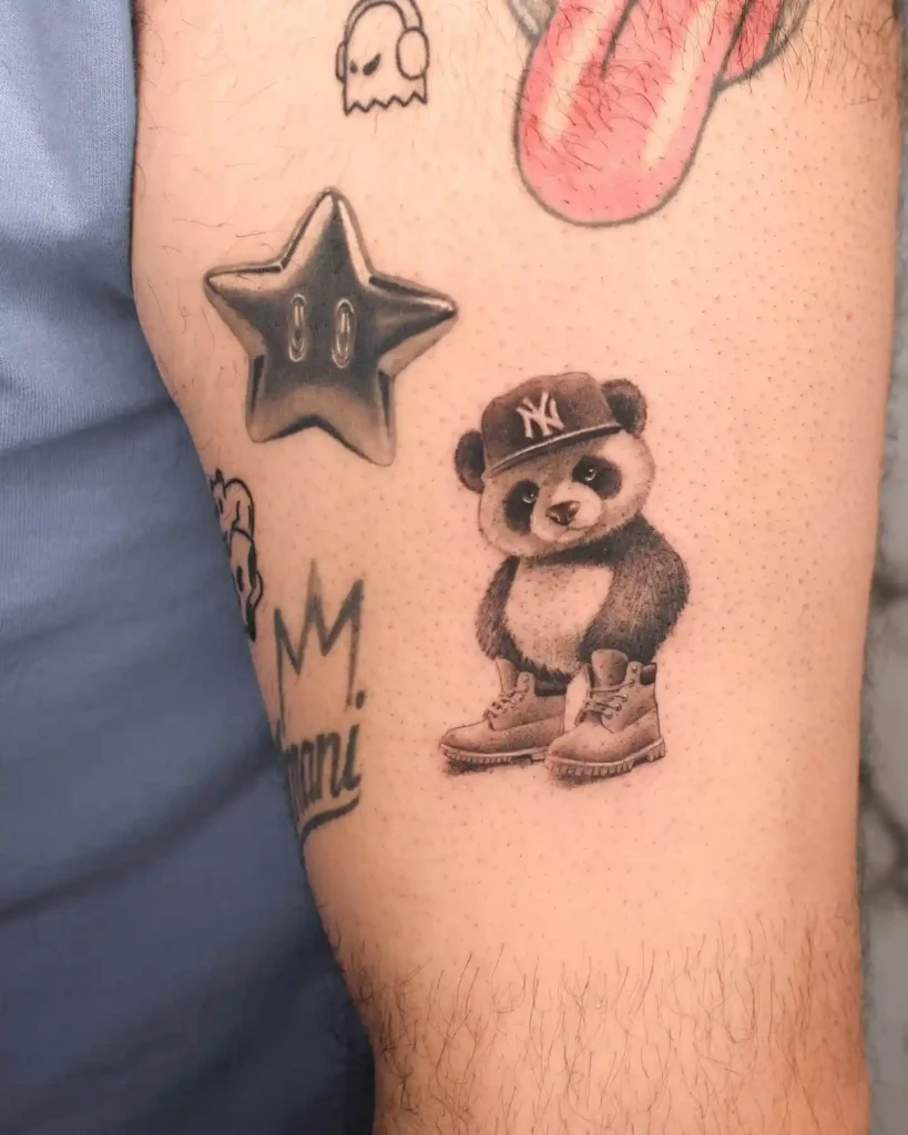 panda tattoo design ideas
