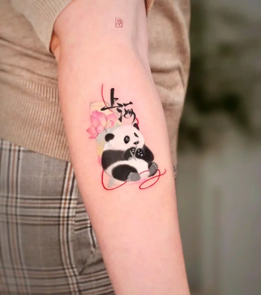 panda tattoo design ideas