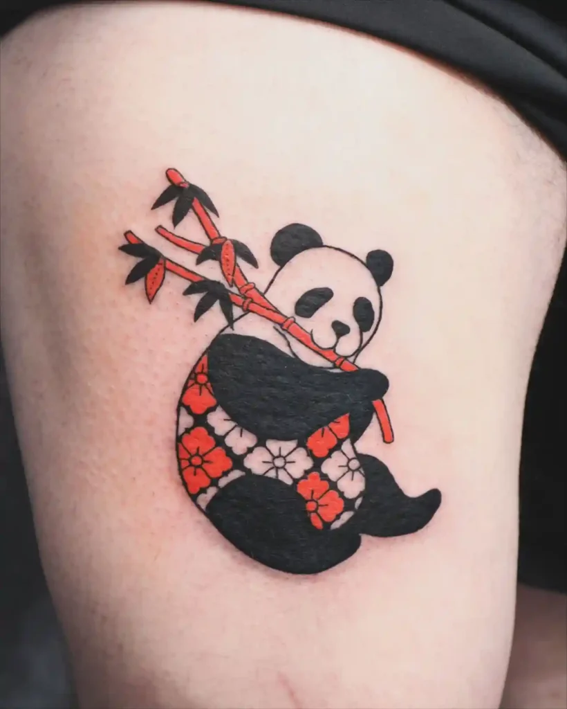 panda tattoo design ideas